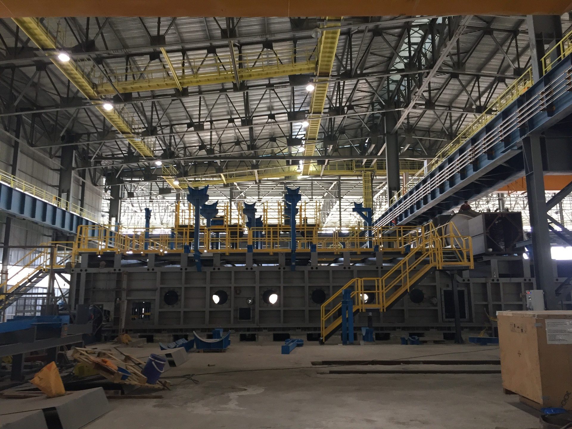 Kavir Kashan Pusher Furnace Refractory Works
