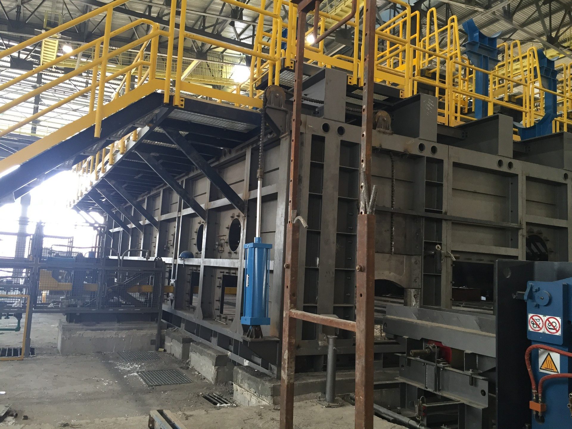 Kavir Kashan Pusher Furnace Refractory Works