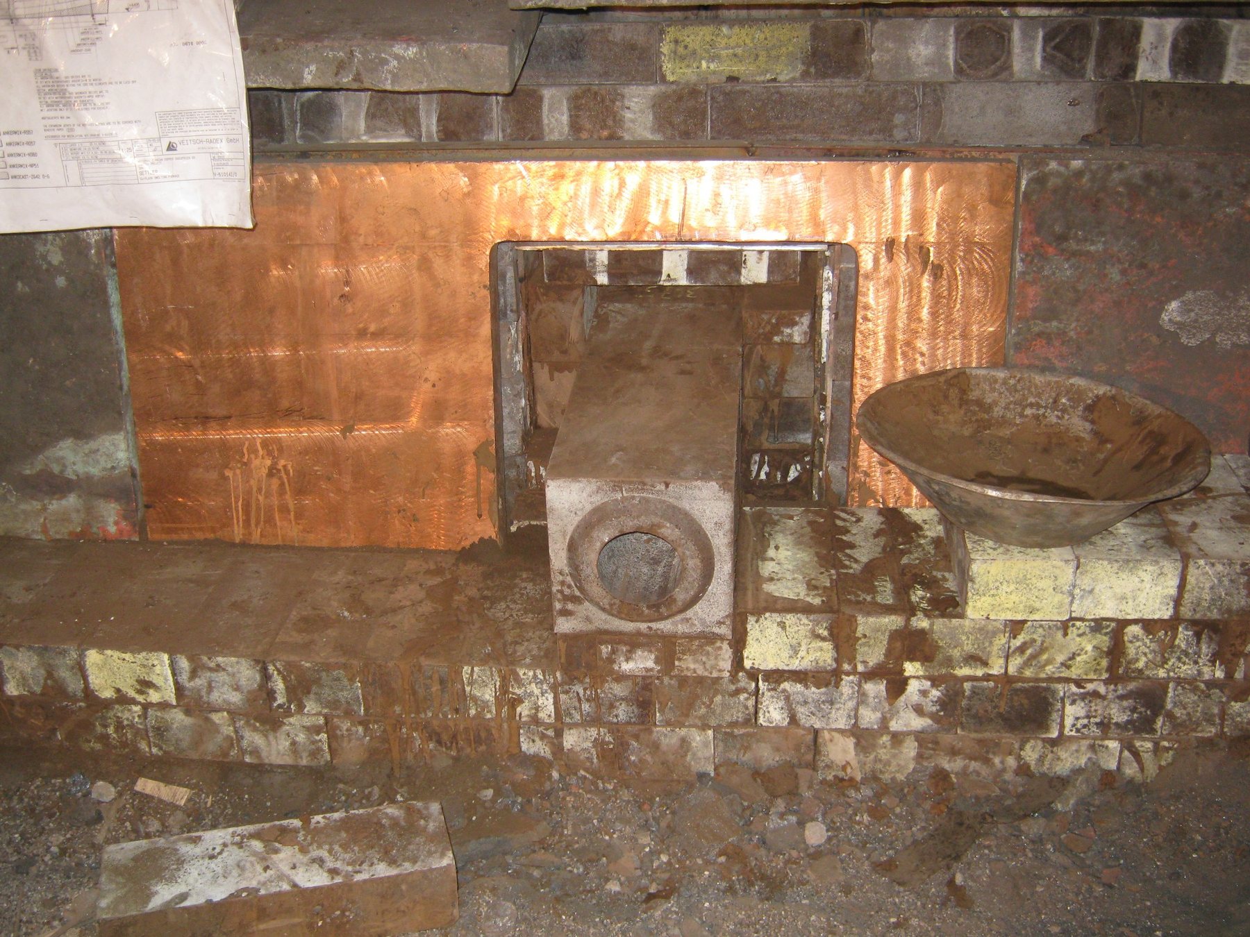 Khatunabad Copper Flash Furnace Major Overhaul