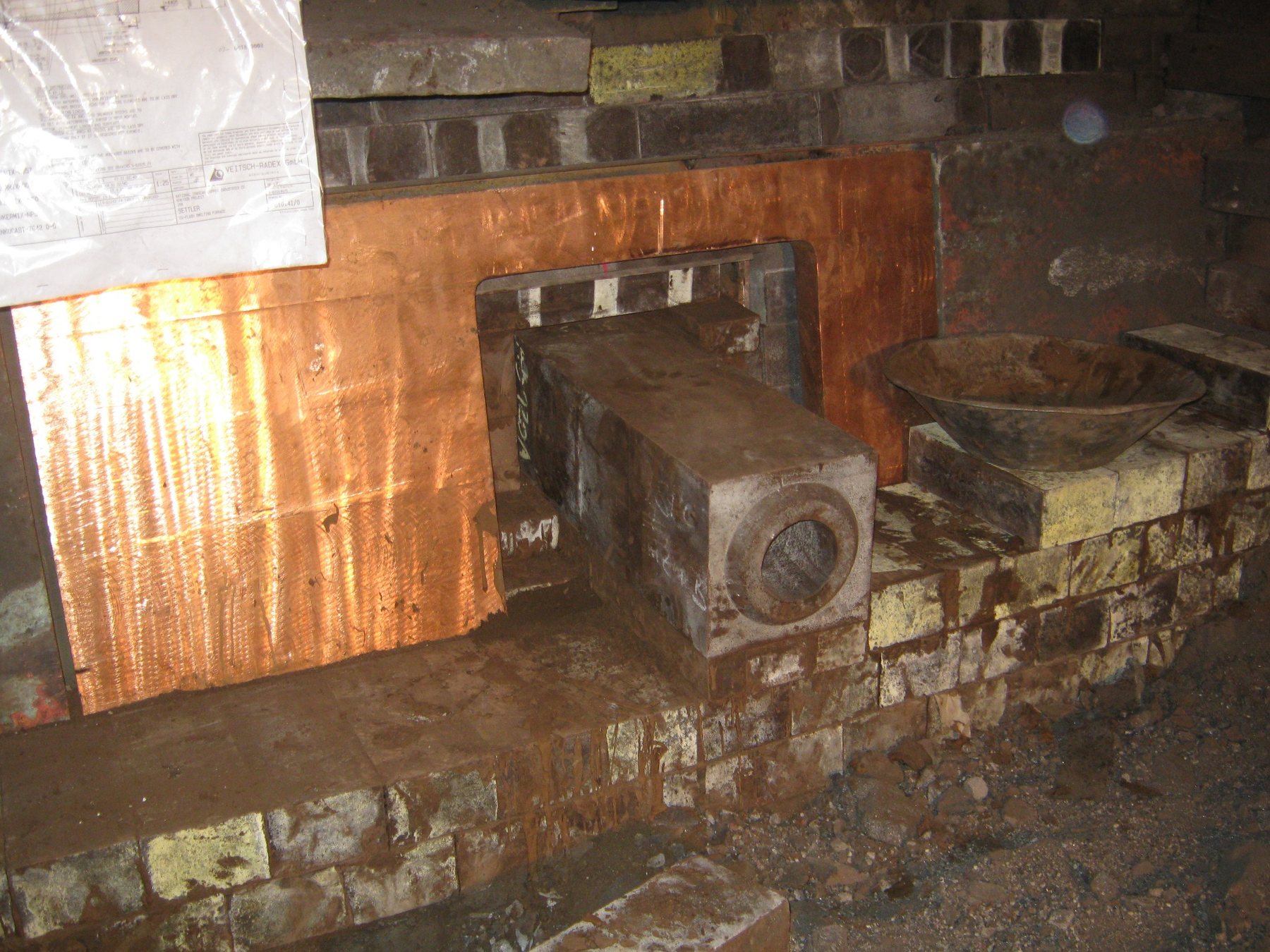 Khatunabad Copper Flash Furnace Major Overhaul